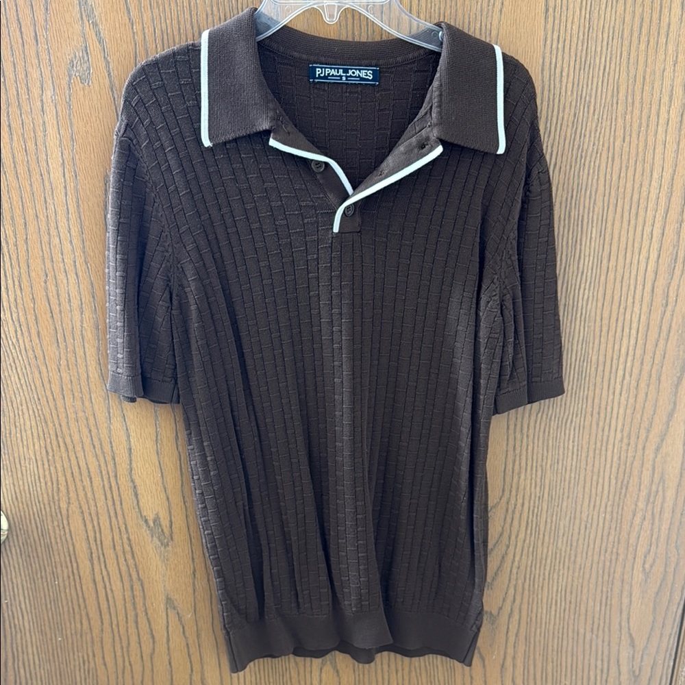 PJ Paul Jones - Slim Brown Polo Shirt for Men